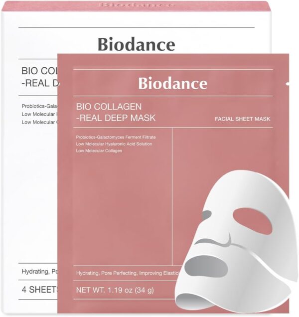 BIODANCE Bio-Collagen Real Deep Mask, Hydrating Overnight Mask,