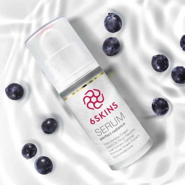 6SKINS® Perfect Radiance Face Serum with 2% Niacinamide+ Vitis Vinifera - Image 5