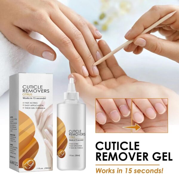 Azonee Cuticle Remover Cream, Professional Nail Care - Image 2